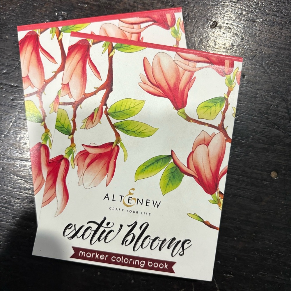 Floral Watercolor Book. New.